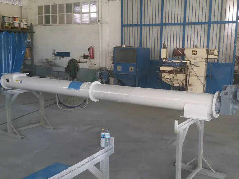Rosca sin fin industrial