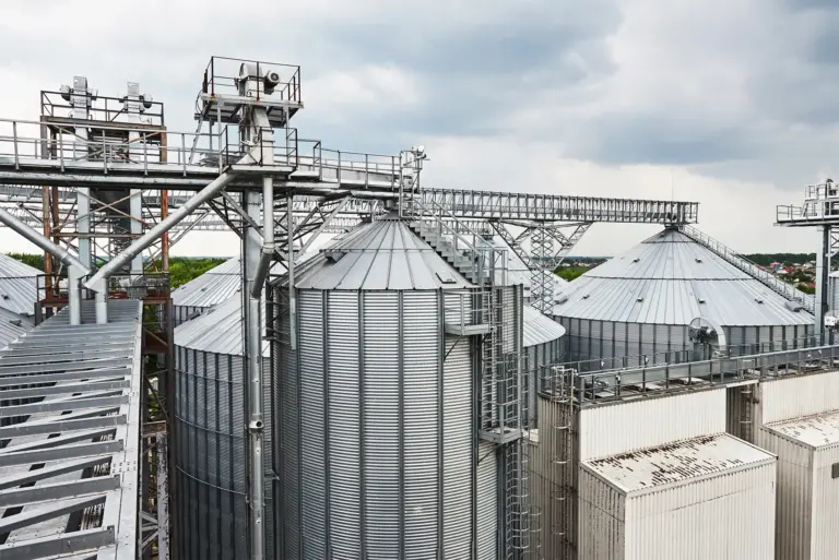 Silos para almacenamiento de cereales