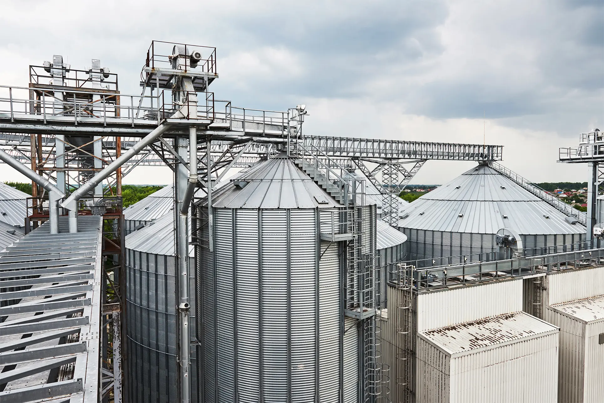 Silos para almacenamiento de cereales